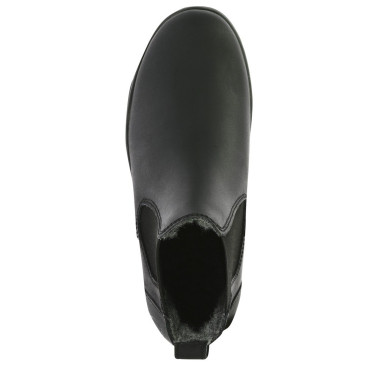 Equithème Streichkappen mit Lammfellfutter Schwarz