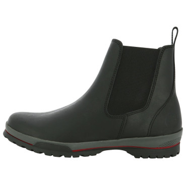 Equithème Streichkappen mit Lammfellfutter Schwarz