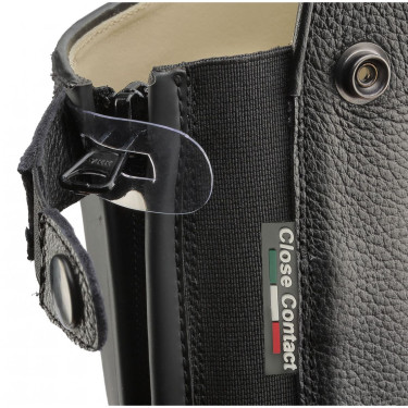 Tattini Breton Close Contact Stiefel Schwarz