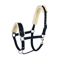 Caveçon Horze mouton Bleu foncé