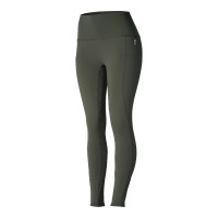 Damen-Reitleggings Gillian Horze mit hohem Bund und Vollbesatz aus Silikon Schwarz Damen-Reitleggings Gillian Horze mit hohem Bund und Vollbesatz aus Silikon Schwarz