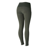 Damen-Reitleggings Gillian Horze mit hohem Bund und Vollbesatz aus Silikon Schwarz Damen-Reitleggings Gillian Horze mit hohem Bund und Vollbesatz aus Silikon Schwarz