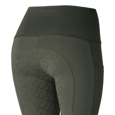 Damen-Reitleggings Gillian Horze mit hohem Bund und Vollbesatz aus Silikon Damen-Reitleggings Gillian Horze mit hohem Bund und Vollbesatz aus Silikon
