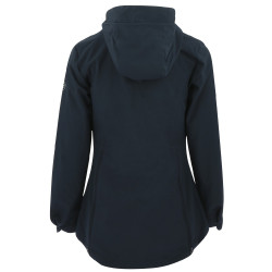 Softshell-Jacke Equithème Lila Marineblau