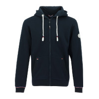 Reißverschluss-Sweatshirt Equithème Nicolas Marineblau Reißverschluss-Sweatshirt Equithème Nicolas Marineblau