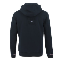 Reißverschluss-Sweatshirt Equithème Nicolas Marineblau