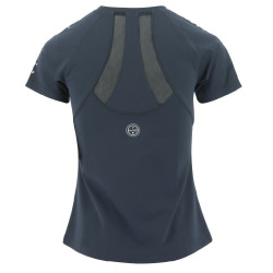 T-Shirt Equithème Sofia Kurzarm Marineblau