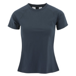 T-Shirt Equithème Sofia Kurzarm Marineblau