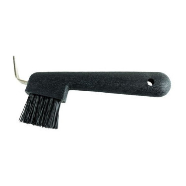 Cure-pied avec brosse Finn-Tack Schwarz