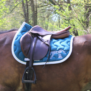 Satteldecke Pénélope Classique Entengrün / Weiß Grün Satteldecke Pénélope Classique Entengrün / Weiß Grün