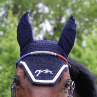 Frontal Pénélope Shiny Schwarz / Blau / Weiß / Rot
