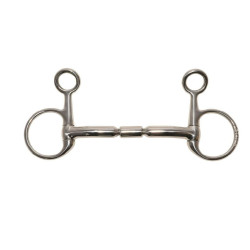 Olivenkopfgebiss Baucher Metalab Elite gerade