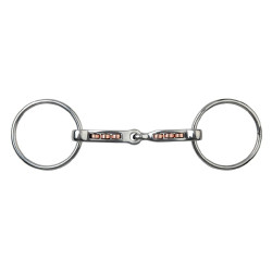 Mundstück 2 Ringe Metalab Magic System mit horizontalen Kupferrollen