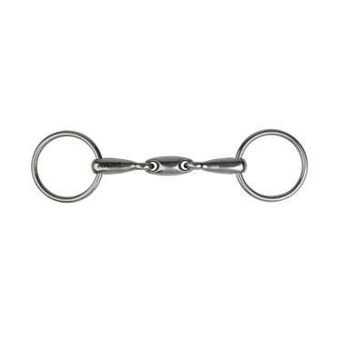 Gebiss 2 Ringe Metalab doppelt gebrochen
