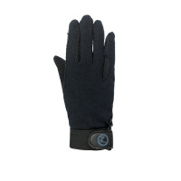 Horze Basic Polygrip Handschuhe Schwarz Horze Basic Polygrip Handschuhe Schwarz
