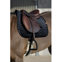 Satteldecke Equithème Glossy Schwarz