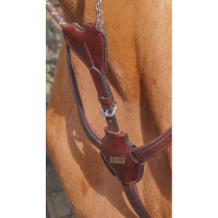 Luxus-Martingal T de T mit Brücke Dunkles Havanna Braun Luxus-Martingal T de T mit Brücke Dunkles Havanna Braun