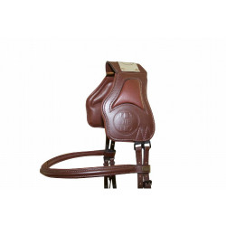 Trense mit Vargas-T-Steg T de T Dunkles Havanna Braun