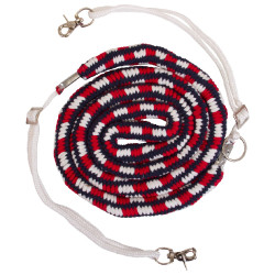 Imperial Riding Hilfszügel Marineblauer Streifen Mehrfarbig