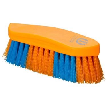 Harte Bürste 2 Farben groß Imperial Riding Neonorange
