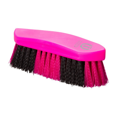 Harte Bürste 2 Farben groß Imperial Riding Neonrosa