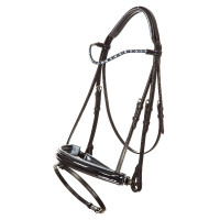 Trense Imperial Riding Di Layla mit kombiniertem Reithalfter Marine / Metall Blau Trense Imperial Riding Di Layla mit kombiniertem Reithalfter Marine / Metall Blau