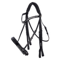 Briglia Imperial Riding Di Layla II Schwarz lackiert / Kristall