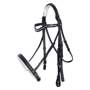 Briglia Imperial Riding Di Layla II Schwarz Weiß Briglia Imperial Riding Di Layla II Schwarz Weiß