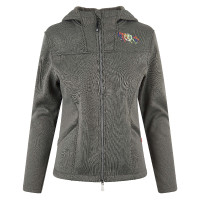 Imperial Riding Fleecejacke Back 2U Anthrazit