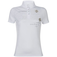 Wettkampfshirt Imperial Riding Diadeem Weiß Weiß