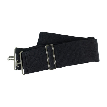 Elastischer Bauchgurt Finn-Tack Schwarz
