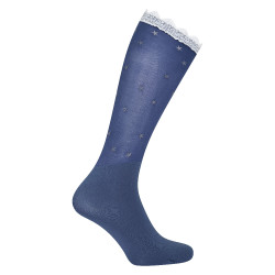 Imperial Riding Star Lace Socken Marineblau