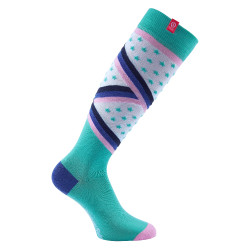 Imperial Riding Stars & Stripes Socken Jadegrün