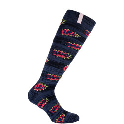 Set Socken Imperial Riding Bam 6 Paar Marine Melange Blau