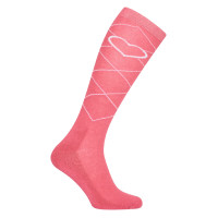 Socken Imperial Riding Imperial Heart Rosa Blume