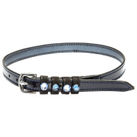 Sporenriemen aus Leder Imperial Riding Pardouz Marine / Metall Blau