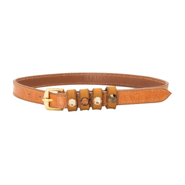 Sporenriemen aus Leder Imperial Riding Pardouz Braun / Cognac