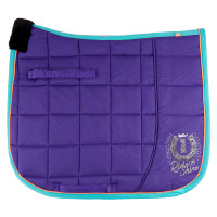 Satteldecke Imperial Imperial Riding Time to Shine Dressur Königliches Violett / Jadegrün Lila