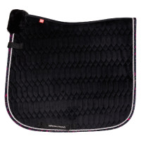 Satteldecke Imperial Riding Ambient Flower Power Simplify Dressur Schwarze Blume