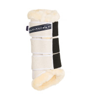 Dressurgamaschen HV Polo Welmoed Weiß Weiß Dressurgamaschen HV Polo Welmoed Weiß Weiß