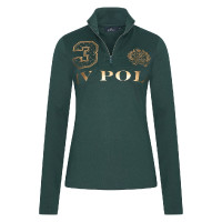 Top Halb-Zip Favouritas Tech HV Polo Ivy Grün