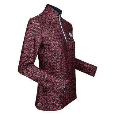 Top HV Polo Yule Tiefrot