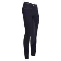 Reithose Euro-Star Onyx Denim Full Grip Dunkelblauer Denim