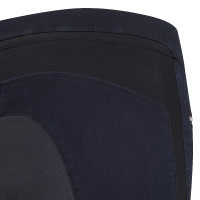 Reithose Euro-Star Onyx Denim Full Grip Dunkelblauer Denim