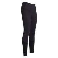 Reitleggings Euro-Star Breez FullGrip Schwarz Silber