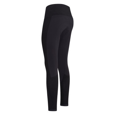 Reitleggings Euro-Star Breez FullGrip Schwarz Silber