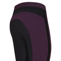 Reithose Euro-Star Onyx FullGrip Pflaumenperfekt Bordeaux