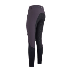 Reithose Euro-Star Airflow 2.0 FullGrip Euro-Star Damen Periskop / Himbeerleuchten Grau