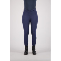Reithose Euro-Star Snow Queen FullGrip Marineblau