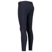 Reitleggings Euro-Star Athletics KneeGrip Marineblau